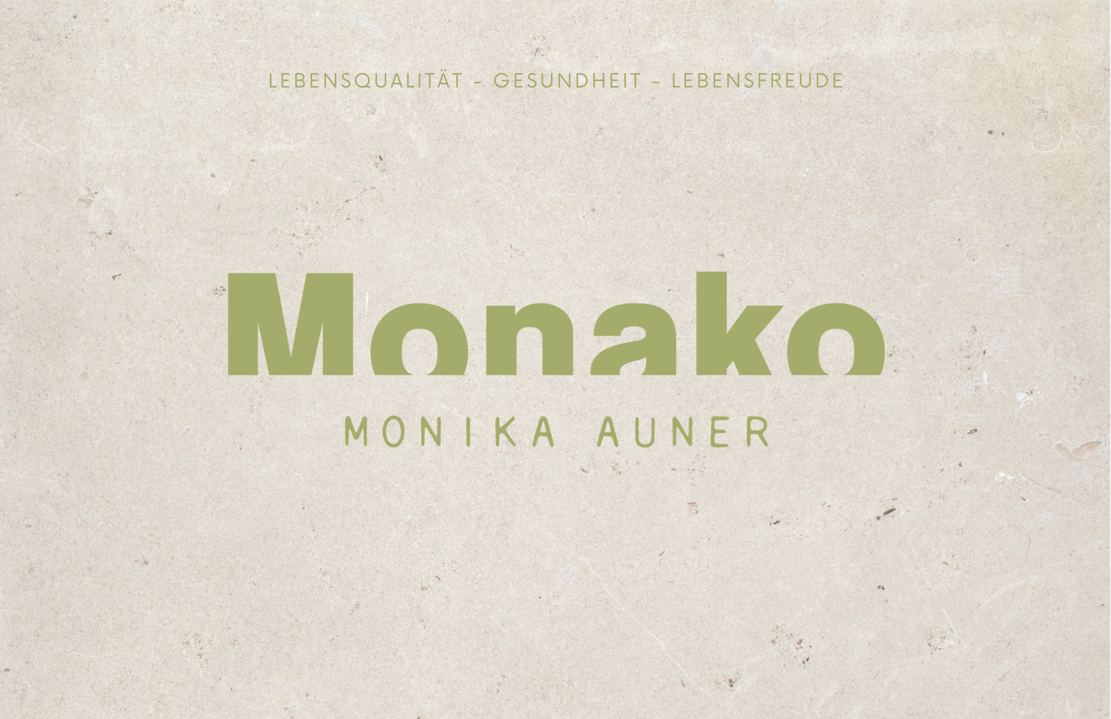Monako Visitenkarte Rückseite